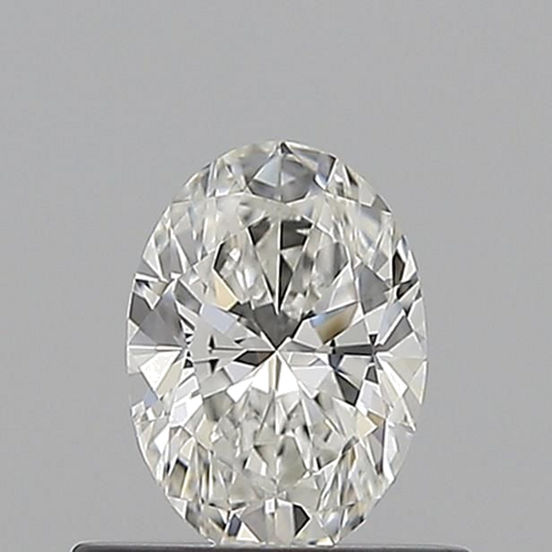 0.52 carat H-VVS1 Natūralus Oval Deimantas (1)