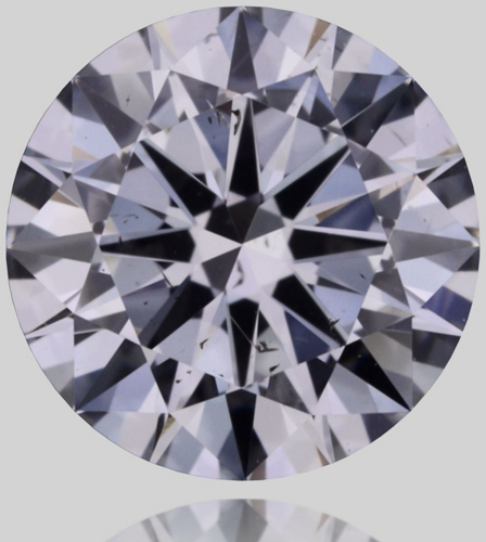 0.5 carat F-SI2 Very Good cut Natūralus Round Deimantas (1)