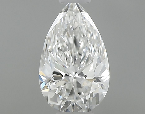 0.31 carat F-VVS1 Natūralus Pear Deimantas (1)