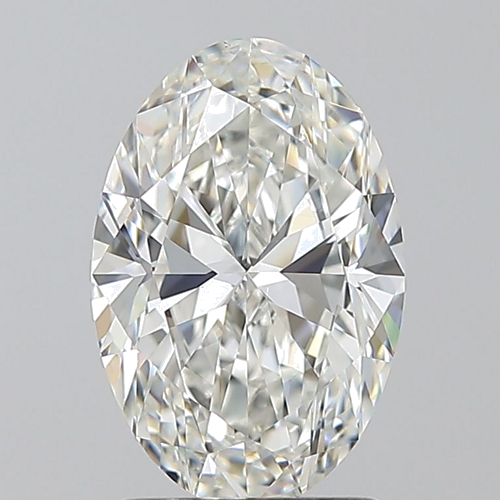 1.7 carat G-VS1 Natūralus Oval Deimantas (1)