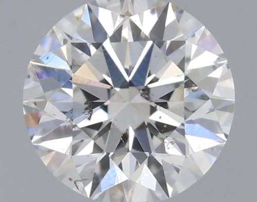 0.41 carat G-SI1 Excellent cut Natūralus Round Deimantas (1)