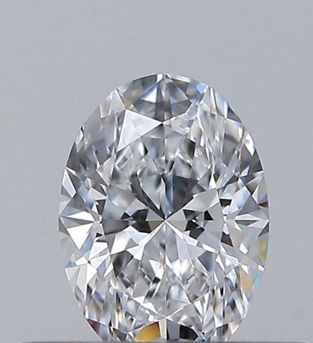 0.3 carat D-VVS2 Natūralus Oval Deimantas (1)
