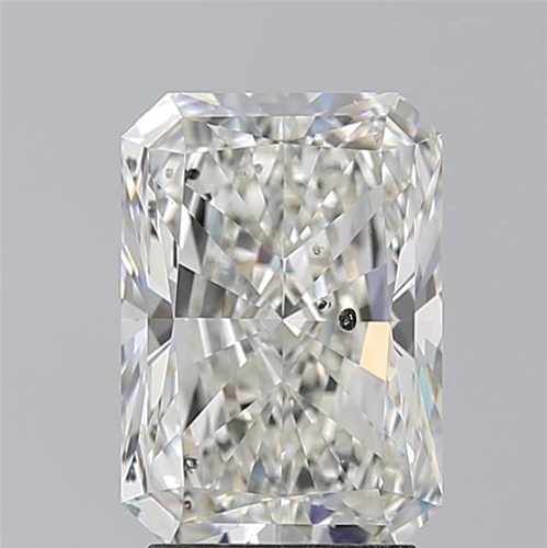 3.2 carat H-SI2 Natūralus Radiant Deimantas (1)