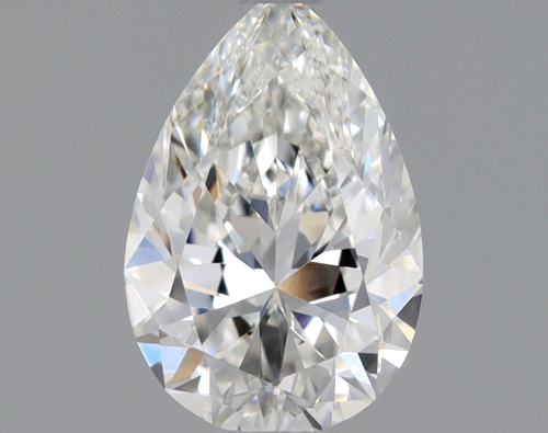 0.46 carat G-VVS2 Natūralus Pear Deimantas (1)