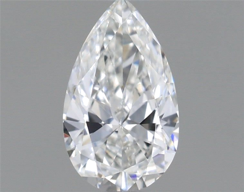 0.32 carat F-VS2 Natūralus Pear Deimantas (1)