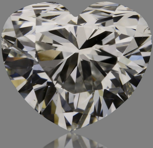0.9 carat G-SI1 Natūralus Heart Deimantas (1)