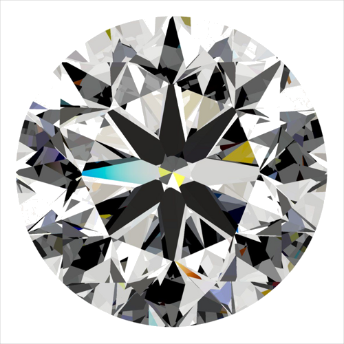0.33 carat K-VVS2 Very Good cut Natūralus Round Deimantas (1)