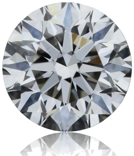 0.5 carat H-VVS2 Very Good cut Natūralus Round Deimantas (1)