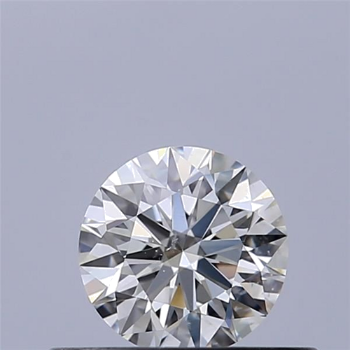 0.37 carat I-SI1 Excellent cut Natūralus Round Deimantas (1)
