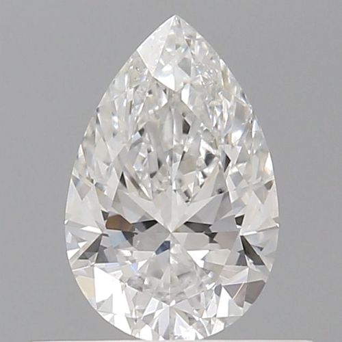 0.5 carat E-SI1 Natūralus Pear Deimantas (1)