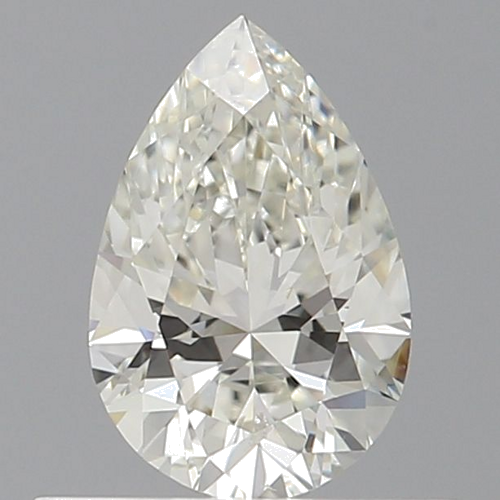 0.5 carat J-SI1 Natūralus Pear Deimantas (1)