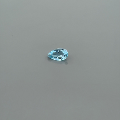 0.64 carat BLUE Pear Aquamarine (1)
