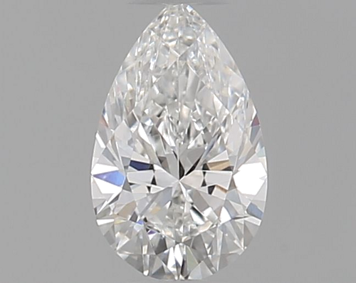 0.26 carat E-VS2 Natūralus Pear Deimantas (1)