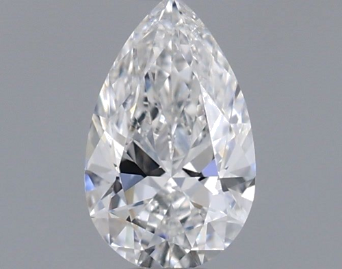 0.4 carat E-VVS1 Natūralus Pear Deimantas (1)