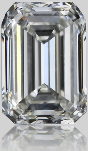 0.53 carat I-VVS2 Natūralus Emerald Deimantas (1)