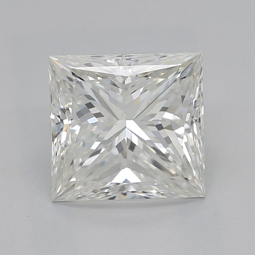1.7 carat I-VS2 Natūralus Princess Deimantas (1)
