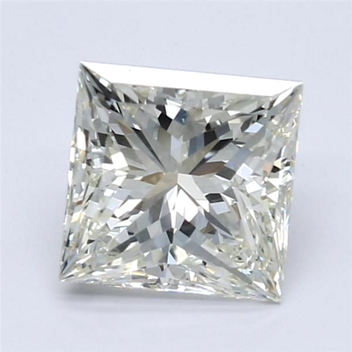 2.01 carat K-VS1 Natūralus Princess Deimantas (1)