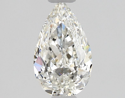 0.51 carat H-VVS2 Natūralus Pear Deimantas (1)