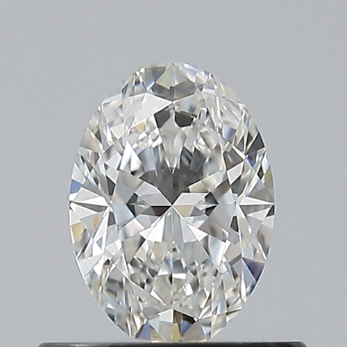 0.5 carat G-VS2 Natūralus Oval Deimantas (1)