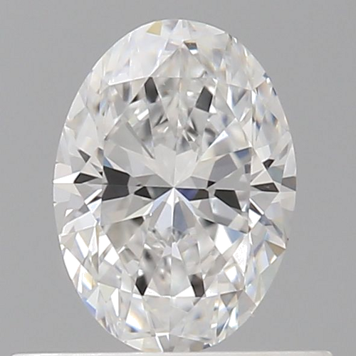 0.51 carat D-SI1 Natūralus Oval Deimantas (1)