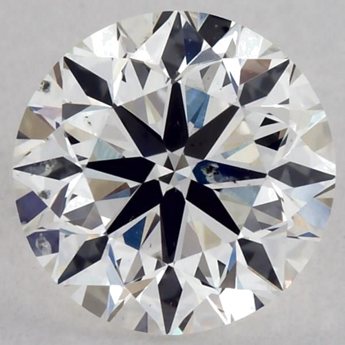 0.81 carat H-SI2 Very Good cut Natūralus Round Deimantas (1)