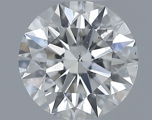 0.5 carat I-SI1 Excellent cut Natūralus Round Deimantas (1)