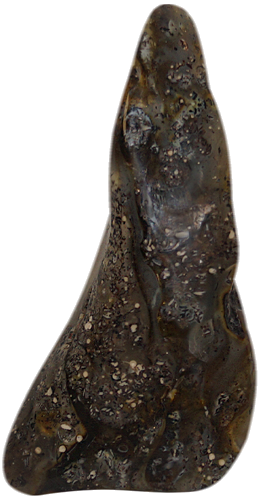 Серый самородок янтаря 35,90 г (2)