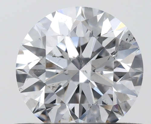 0.51 carat D-SI1 Excellent cut Natūralus Round Deimantas (1)