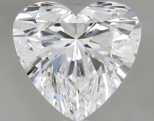 1.51 carat D-SI1 Natūralus Heart Deimantas (1)