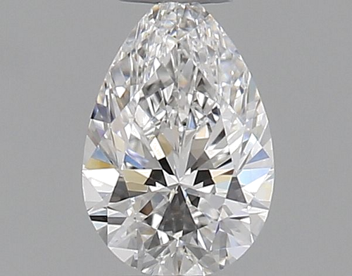 0.25 carat E-IF Natūralus Pear Deimantas (1)