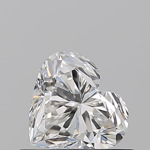 0.5 carat G-VVS1 Natūralus Heart Deimantas (1)
