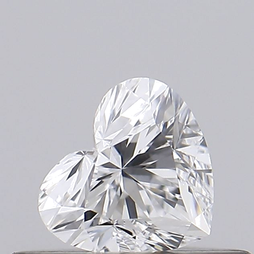 0.25 carat D-VVS2 Natūralus Heart Deimantas (1)