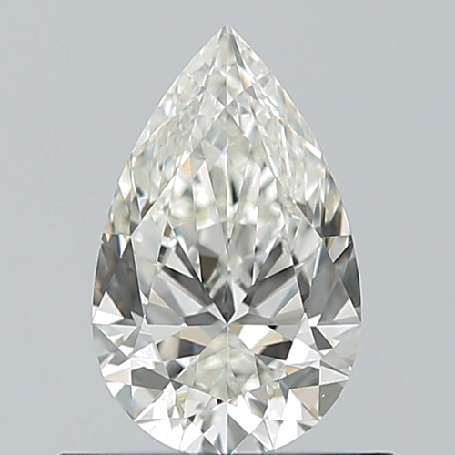 0.6 carat I-VS1 Natūralus Pear Deimantas (1)