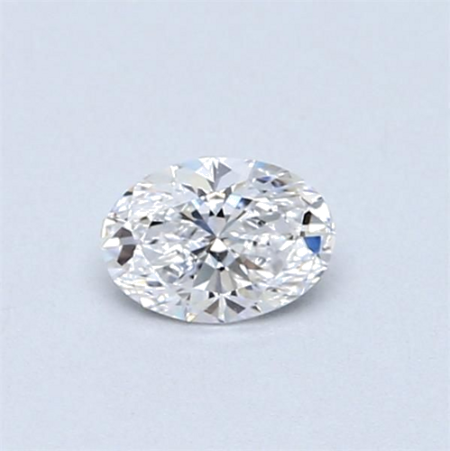 0.34 carat D-IF Natūralus Oval Deimantas (1)