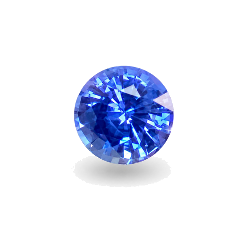 0.61 carat BLUE Round Safyras (1)