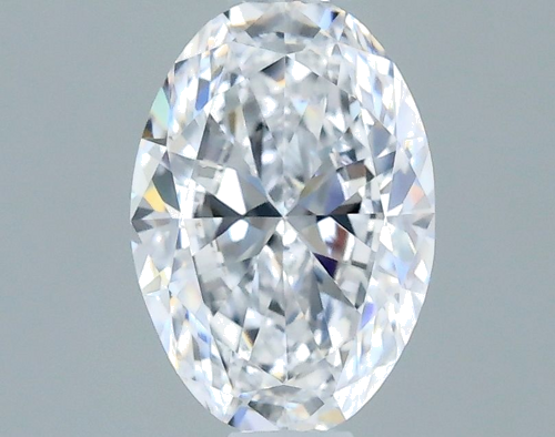 0.5 carat D-VS2 Natūralus Oval Deimantas (1)