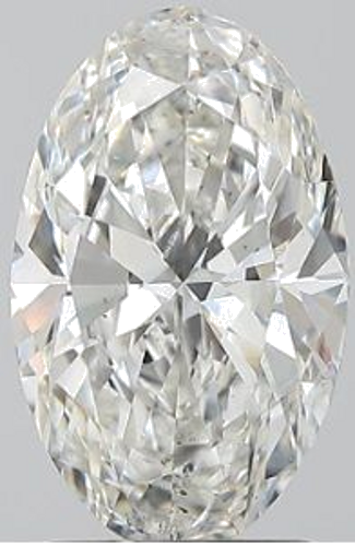 2.01 carat G-SI2 Natūralus Oval Deimantas (1)