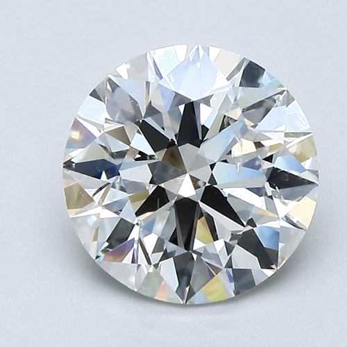 2.5 carat H-SI2 Excellent cut Natūralus Round Deimantas (1)