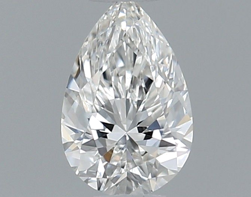 0.32 carat F-VS2 Natūralus Pear Deimantas (1)