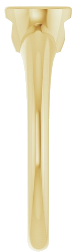 Sužadėtuvių Žiedas „Bezel-Set Solitaire“ 14k yellow gold Round 5.2mm (4)