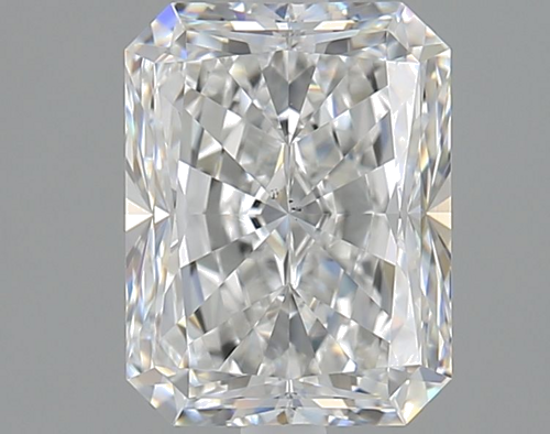 2.0 carat E-VS2 Natūralus Radiant Deimantas (1)