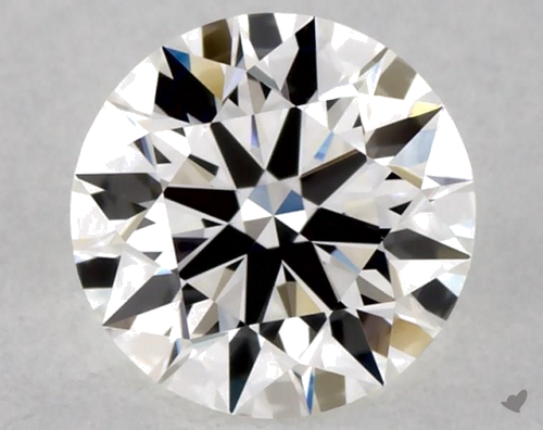 0.41 carat H-IF Excellent cut Natūralus Round Deimantas (1)