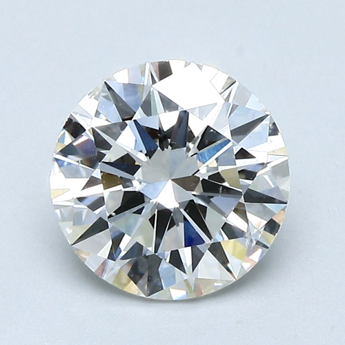 2.01 carat H-SI2 Very Good cut Natūralus Round Deimantas (1)