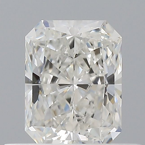 0.5 carat H-VVS2 Natūralus Radiant Deimantas (1)