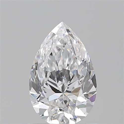 0.9 carat D-VS1 Natūralus Pear Deimantas (1)