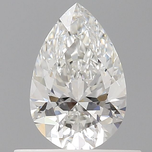0.5 carat G-VVS1 Natūralus Pear Deimantas (1)