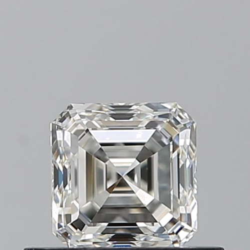 0.5 carat I-VVS1 Natūralus Asscher Deimantas (1)