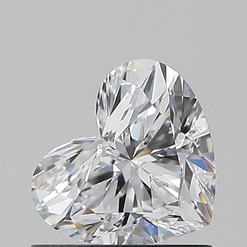 0.81 carat D-VS1 Natūralus Heart Deimantas (1)