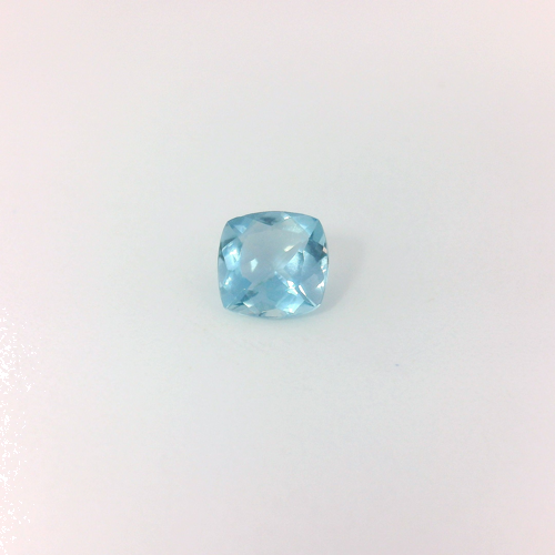 0.45 carat BLUE Cushion Aquamarine (1)