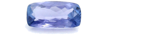 0.61 carat BLUE Cushion Tanzanite (1)
